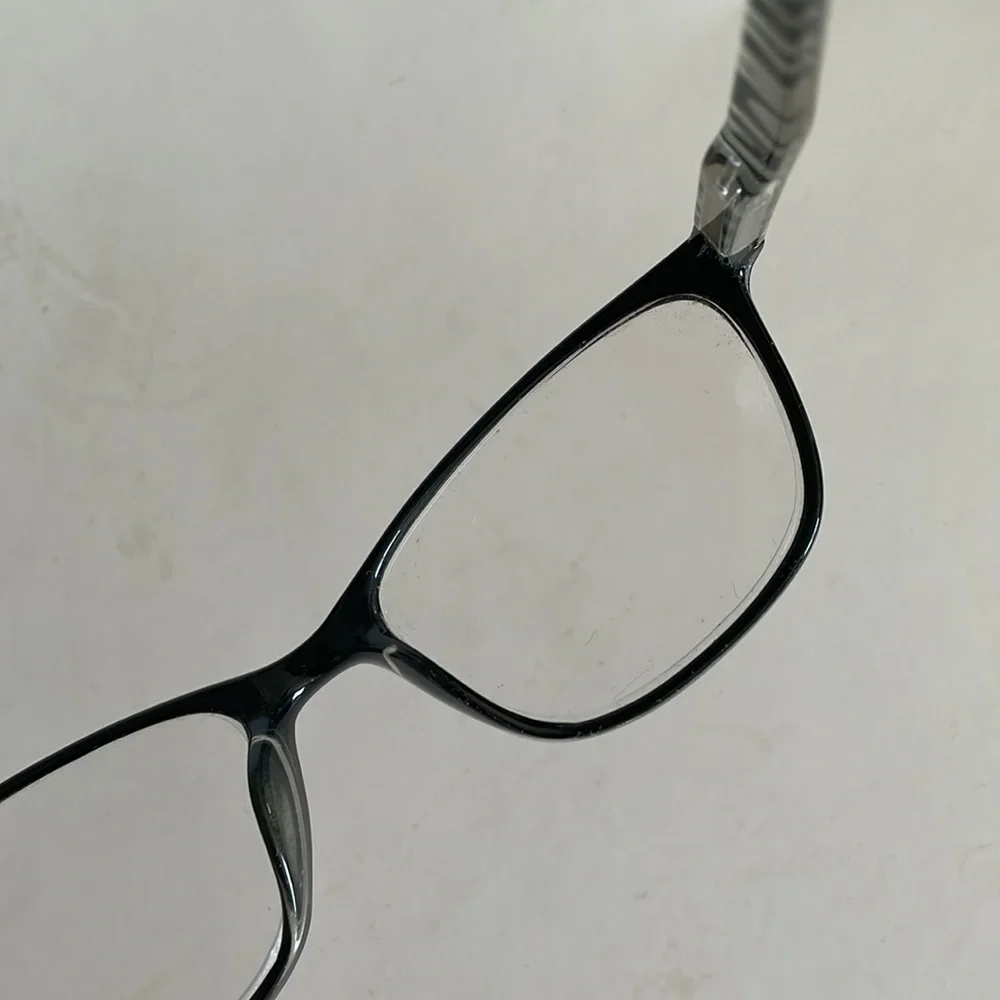 Lulu Guinness Black White Zebra Print Eyeglass Frame LR 74 1.5 53[]18 145